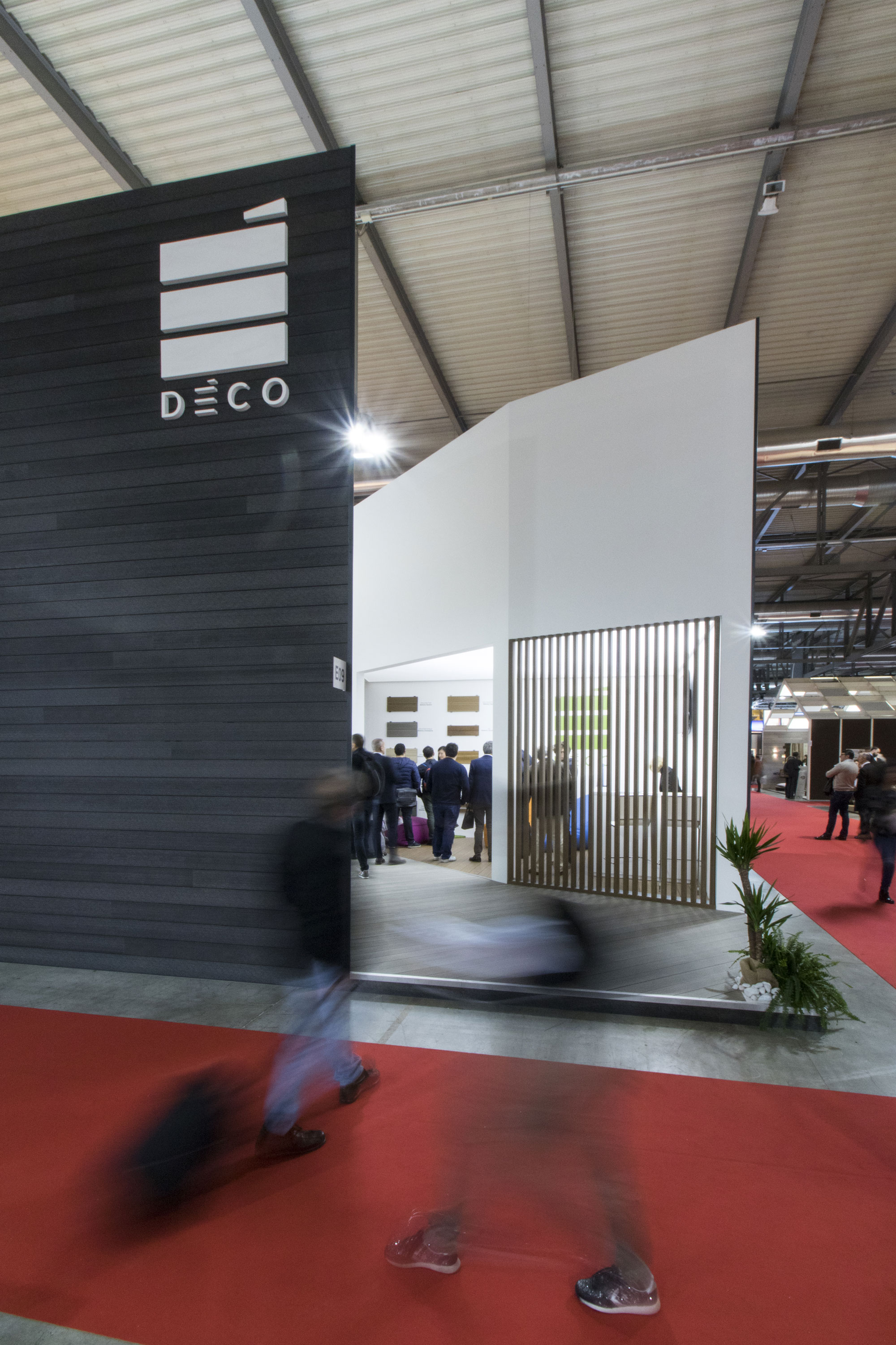 Deco exhibition stand interior design and architecture