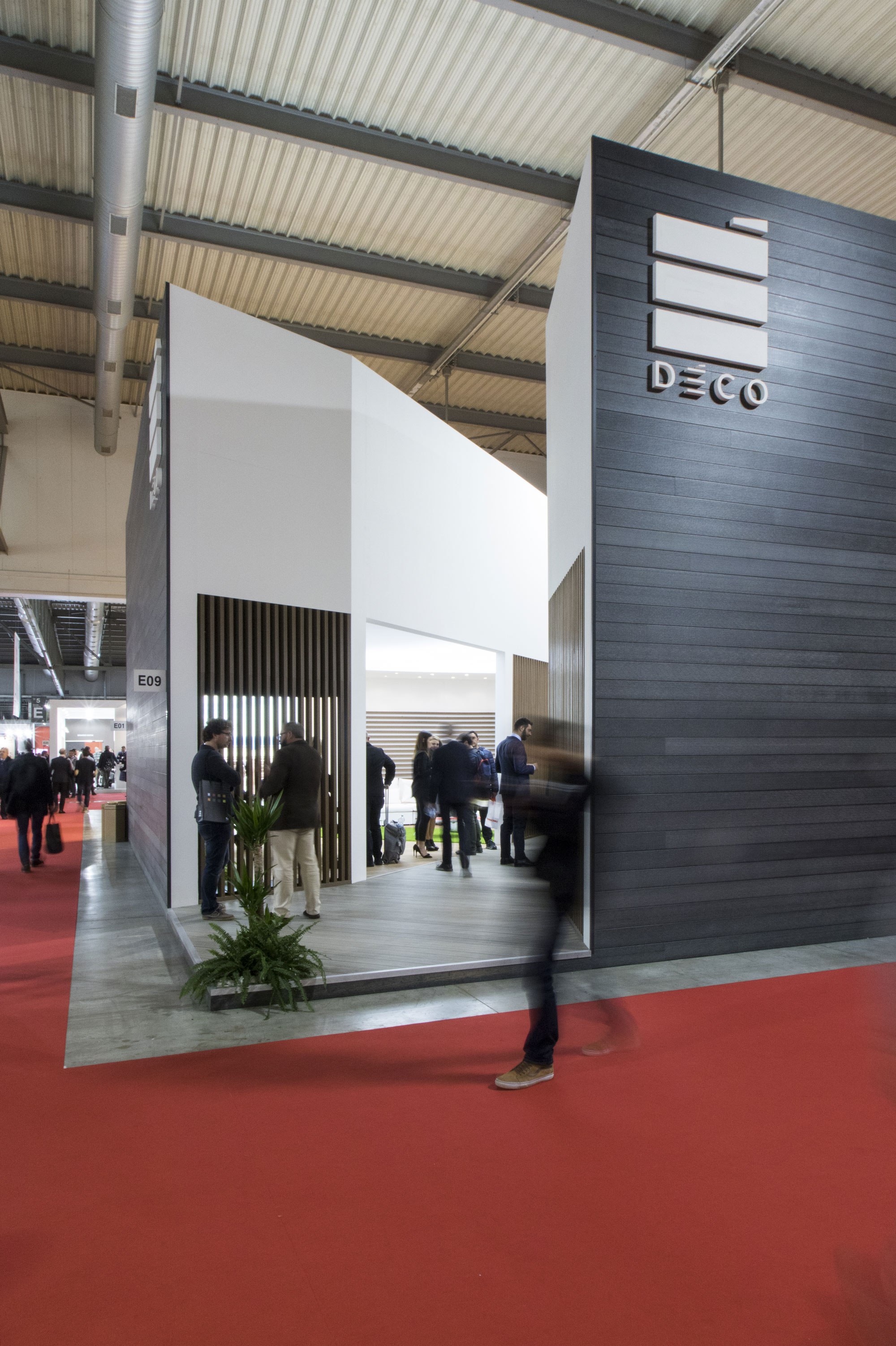 Deco exhibition stand interior design and architecture